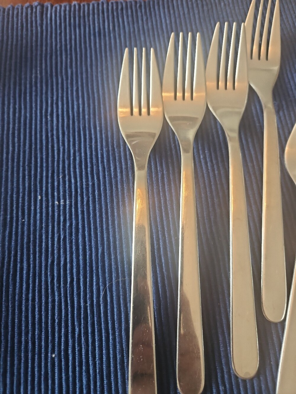 IKEA Stainless Steel Forks with Silver Finish